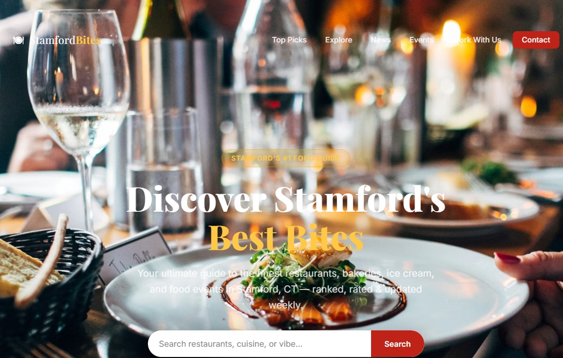 Stamford Bites — food guide and restaurant directory for Stamford CT
